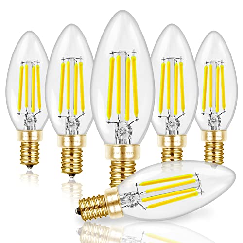 Candelabra Light Bulbs 60W Eq (6 Count)