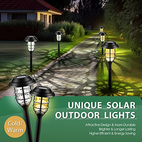 Solar Pathway Lights Waterproof Outdoor Lighting (8 Count)