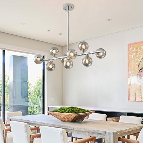 Mid Century Modern Sputnik Chandeliers