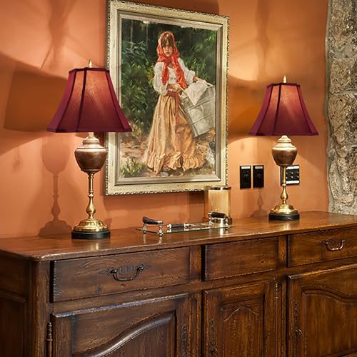 Medium Burgundy Lampshade