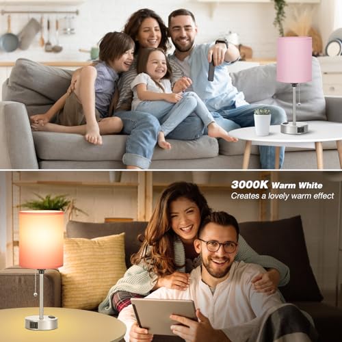 Small Bedside Table Lamp for Bedroom