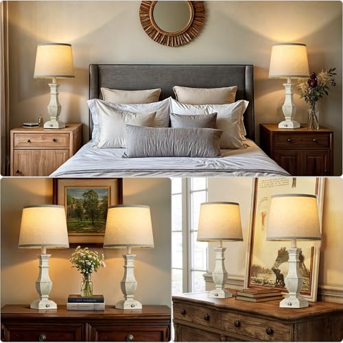 Dimmable Table Lamps Set of 2 (2 Count)