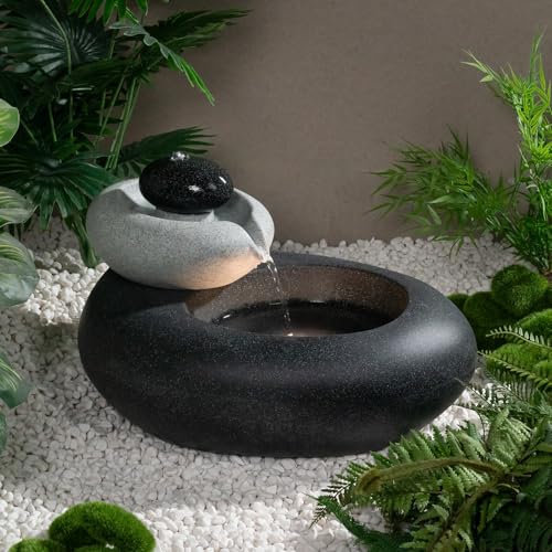 13.39" H Outdoor Water Fountain Made with Eco
