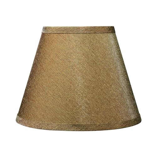 32429 Transitional Hardback Empire Shape Spider Construction Lamp Shade in Brown