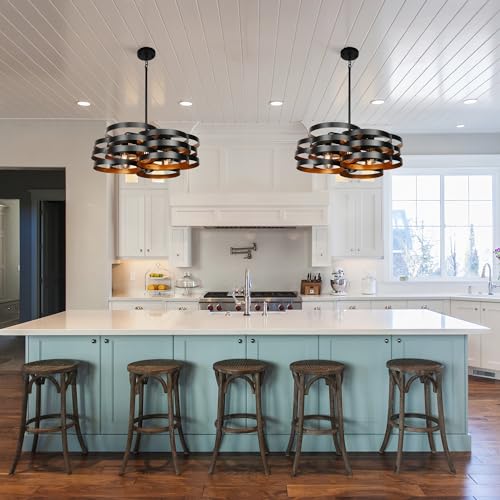6 Light Modern Farmhouse Chandeliers for Dining Room