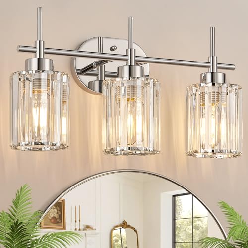 Modern Crystal Bathroom Vanity Light