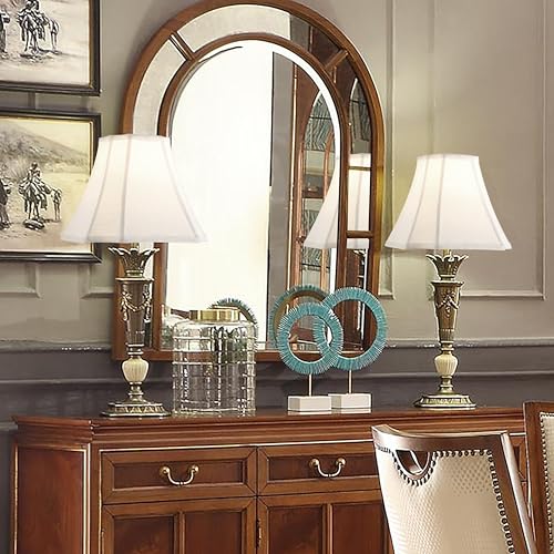 Medium Square Lamp Shades for Table Lamps Set of 2 (2 Count)