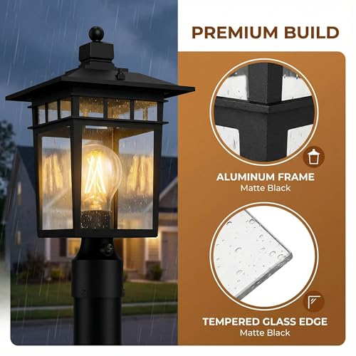 Dusk to Dawn Outdoor Post Lights