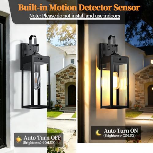 18'' Large Motion Sensor Outdoor Lights (2 Count)