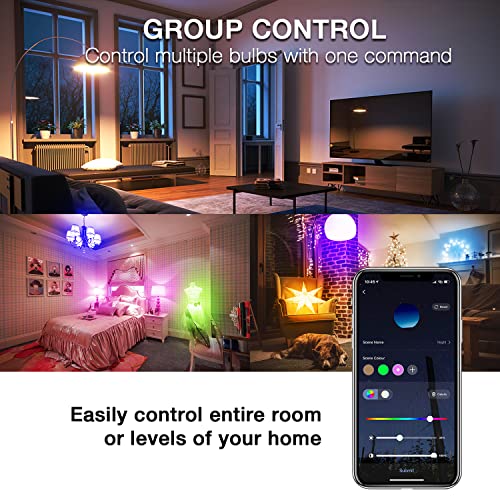 Smart Light Bulbs (2 Count)