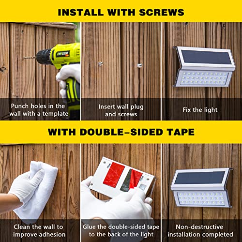 Solar Deck Lights (10 Count)