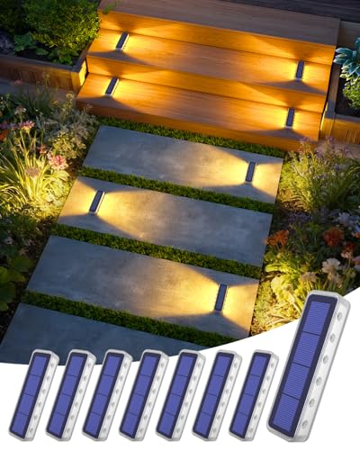 Solar Step Lights (8 Count)