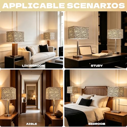 Medium Rectangle Lampshades Set of 2 (2 Count)
