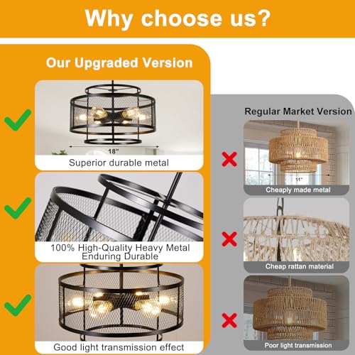 18" Dining Room Light Fixture