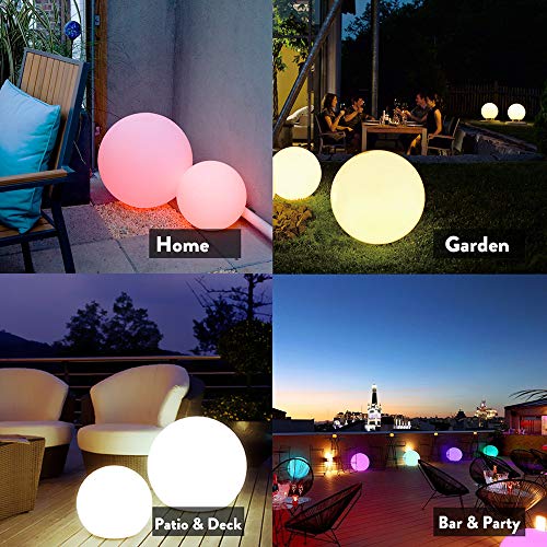 20 inch Rechargeable LED Ball Light