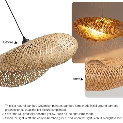 23.6" Bamboo Lamp Shade