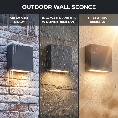 8 Pack Outdoor Wall Light
