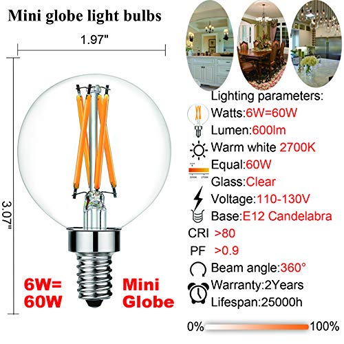 G16.5 E12 Bulb (6 Count)