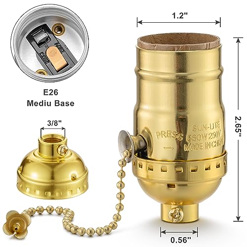 Lamp Socket with Pull Chain