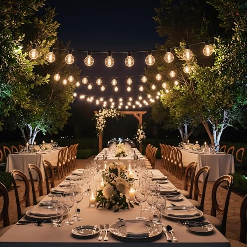 Outdoor String Lights LED Waterproof 100 FT (100 Foot)
