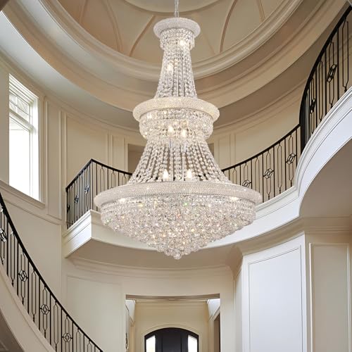 Large Crystal Chandelier Light fixtures