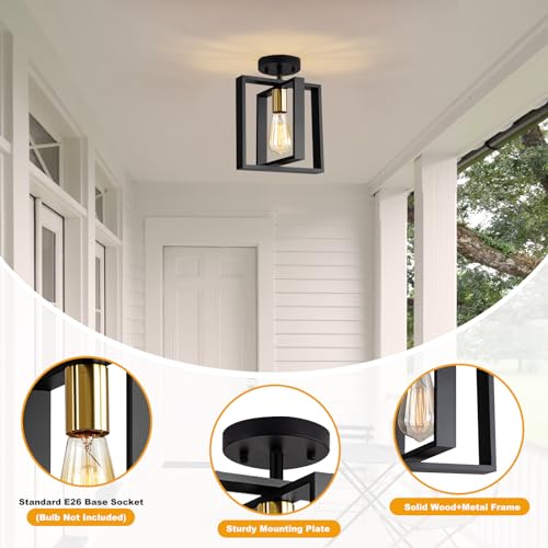 Black Pendant Lights Kitchen Island Set of 2 (2 Count)
