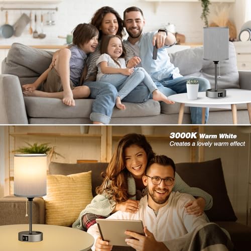 Small Bedside Table Lamp for Bedroom