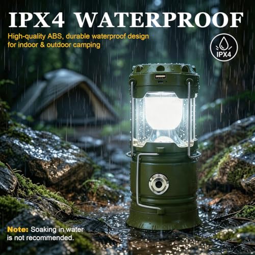 4 Pack Solar Camping Lantern (4 Count)