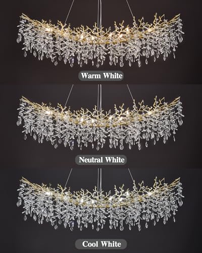 Modern Crystal Chandelier for Dining Room