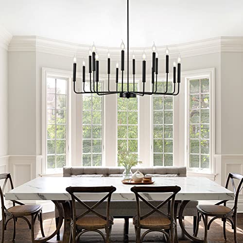 Modern Black Farmhouse Chandeliers