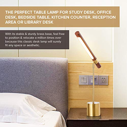Modern Banker Slim Table Lamp