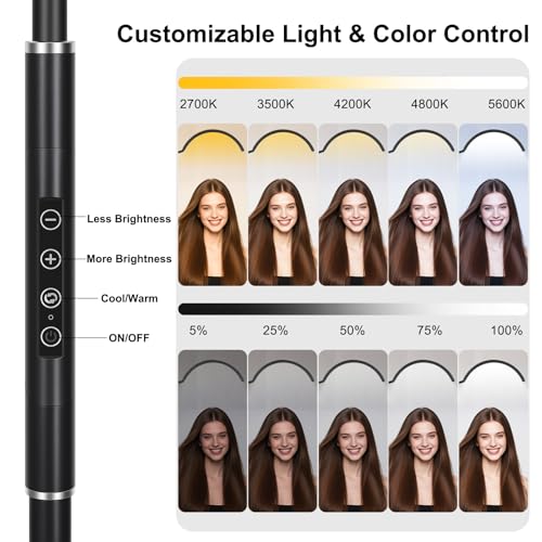Half Moon LED Floor Light