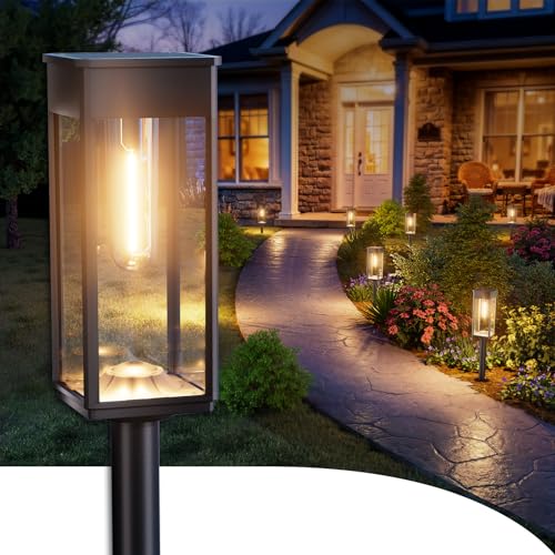 Solar Pathway Lights Outdoor (12 Count)