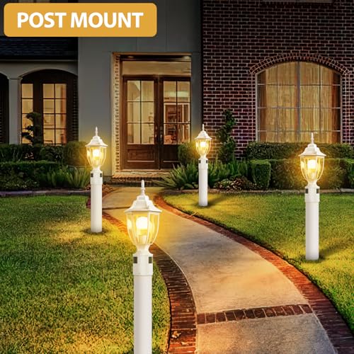 Motion Sensor Outdoor Post Lights
