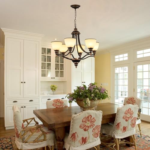 6 Light Chandelier