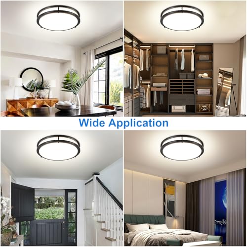 DLLT 2Pack Flush Mount LED Ceiling Light