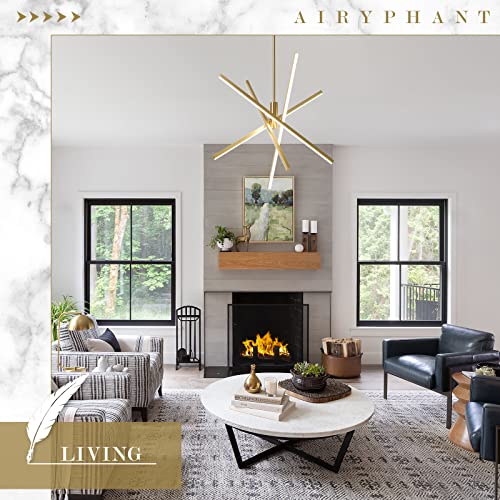 Gold Modern LED Chandelier