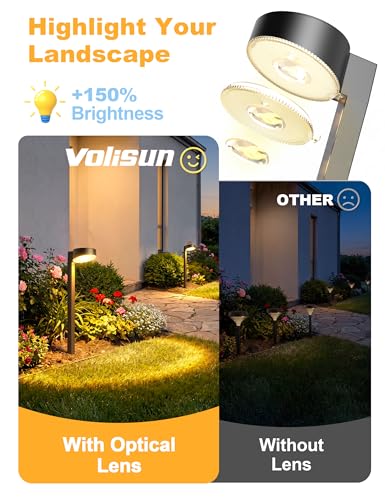 8 Pack Solar Pathway Lights Outdoor (8 Count)
