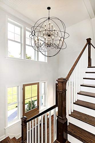 Black Chandelier Light
