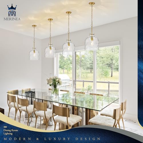 Modern Gold Pendant Light