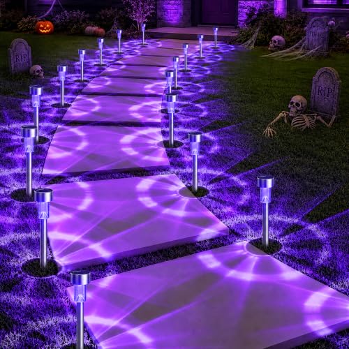 Solar Halloween Lights Outdoor Waterproof 20 (20 Count)
