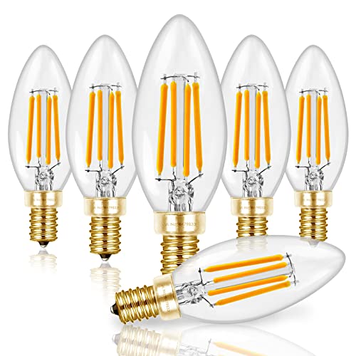 Candelabra Light Bulbs 60W Eq (6 Count)
