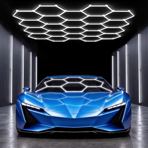Hexagon Garage Lights 22 Grids (22-Girds)