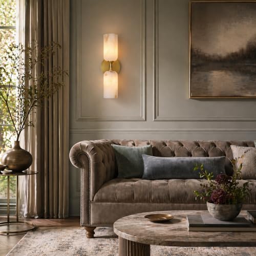 Artisan Alabaster Wall Sconces
