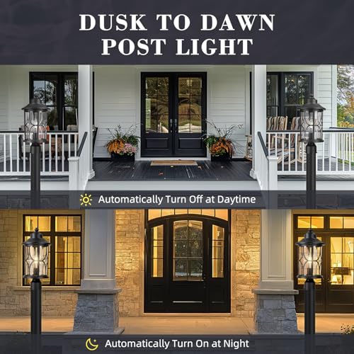 Outdoor Pole Light Fixture