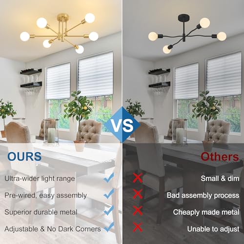 Modern Chandelier Ceiling Light Fixture