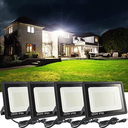 4Pack LED Flood Light Outdoor (4 Count)