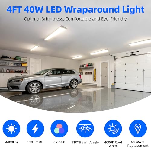 4FT 7'' W LED Wraparound Light (4 Count)