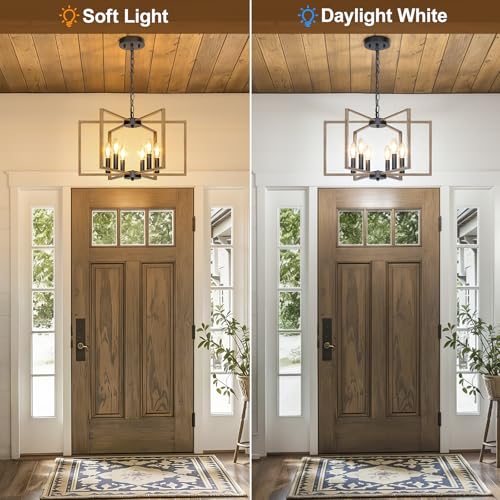 6 Light Farmhouse Chandelier
