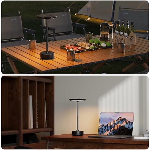 2 Pack Rechargeable Table Lamps Cordless (2 Count)
